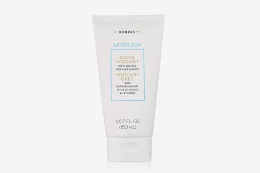 Korres Greek Yoghurt After-Sun Cooling Gel.